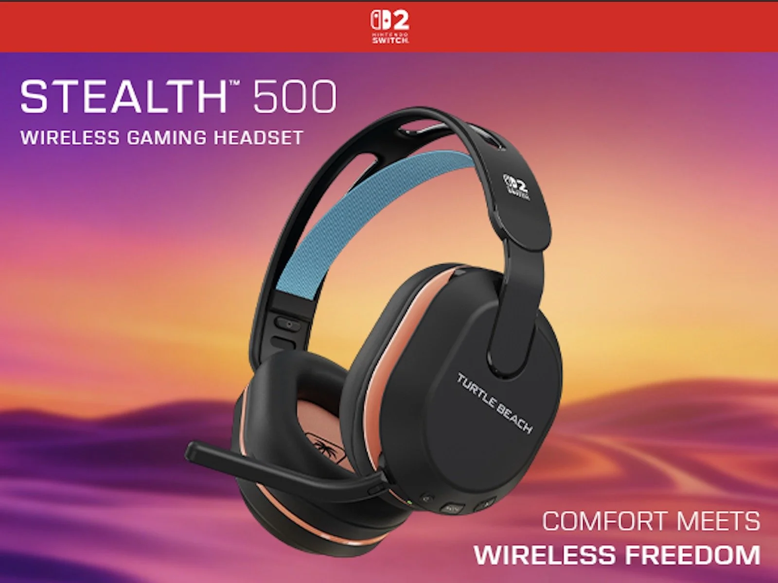 Stealth 500 Wireless Headset: Turtle Beach keeps delivering with its Nintendo Switch 2-ready arrival