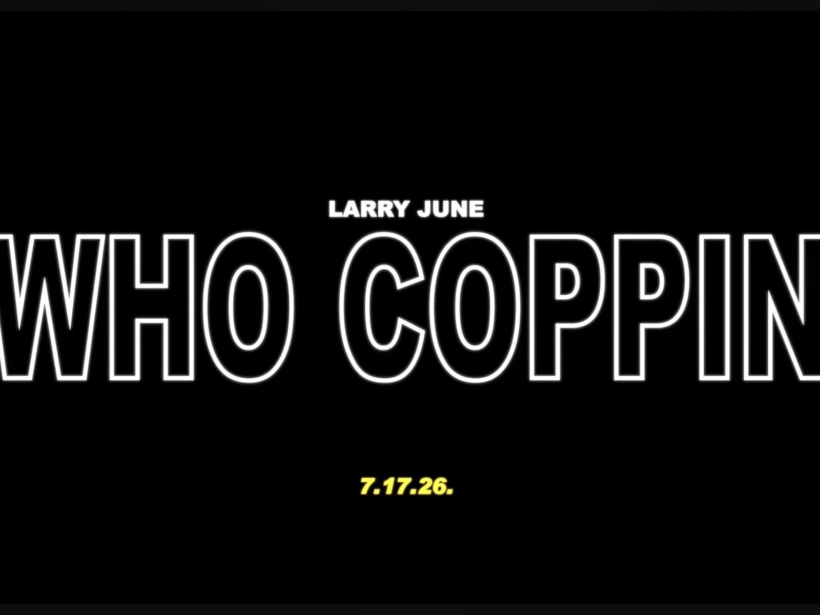 Larry June: The signature rap flexer delivers an entire Who Coppin album trailer