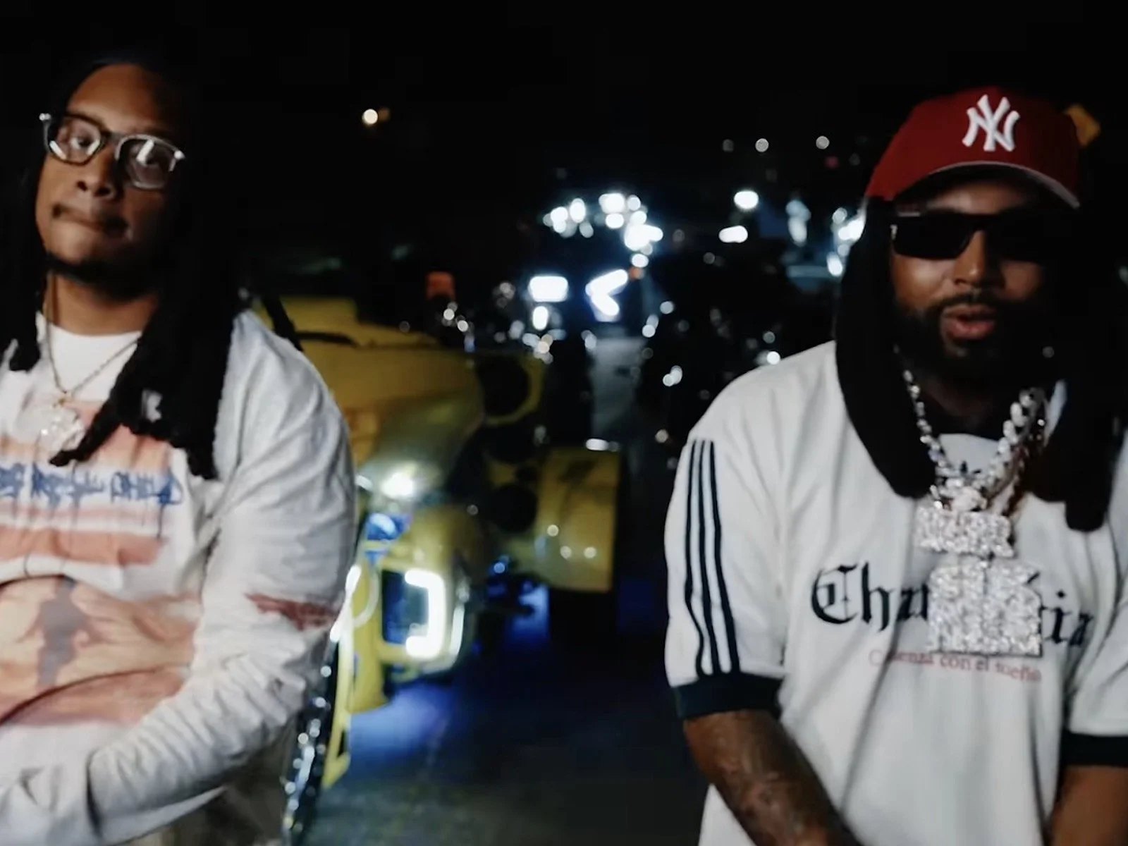 Icewear Vezzo &amp; Pistol Po: It’s a demon time glow in the Going On music video