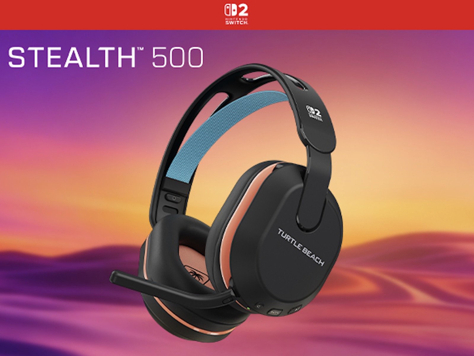 Stealth 500: Turtle Beach’s Nintendo Switch 2-ready headset is low-key traveling gaming goals