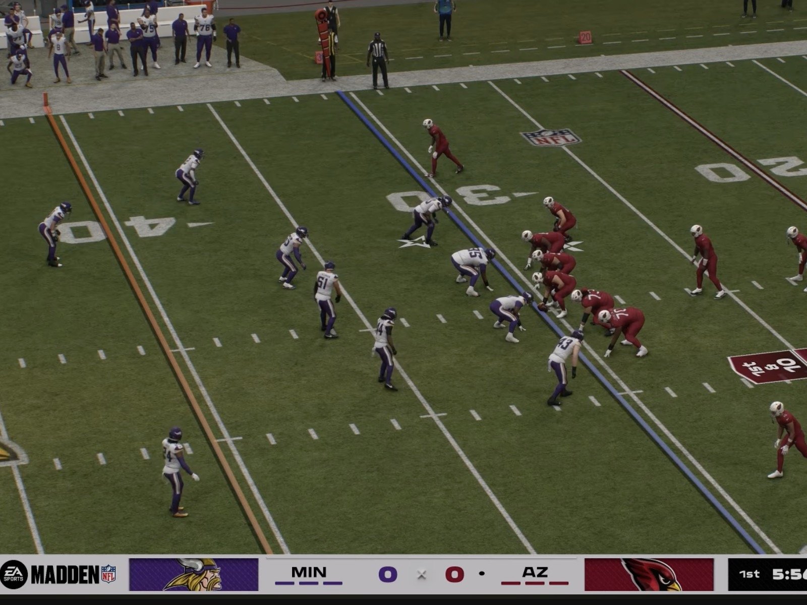 EA Sports Madden NFL 27: Here’s a full 58-minute Vikings and Cardinals game