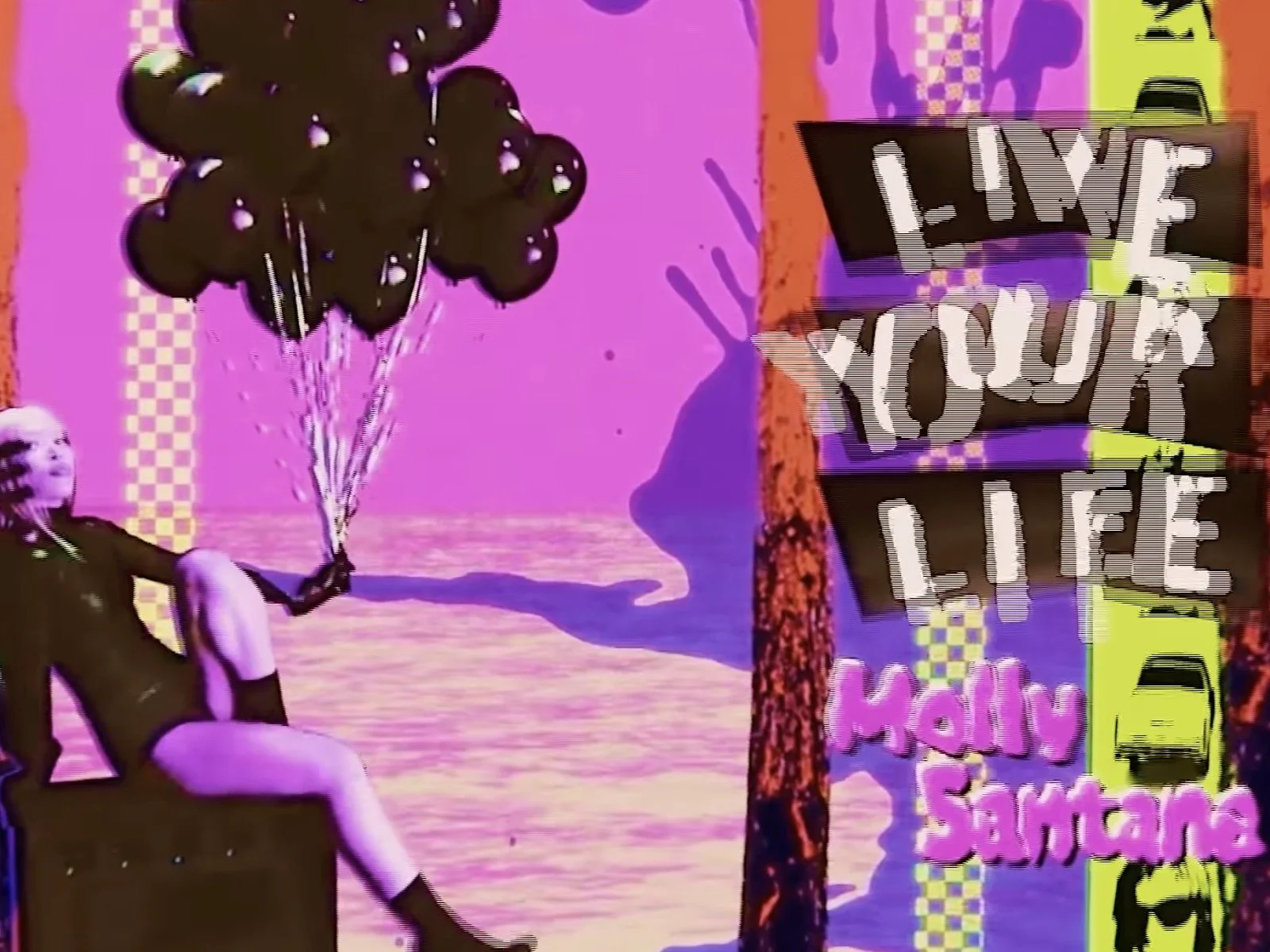 Molly Santana: The rap baddie delivers with her fashion-forward style in the Live Your Life music video