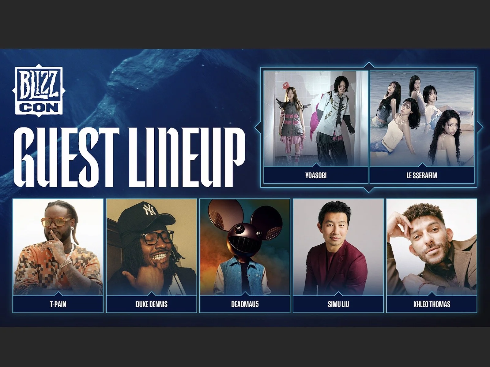 BlizzCon 2026: T-Pain, Simu Liu and YOASOBI lead the way for Blizzard’s biggest gaming takeover next month