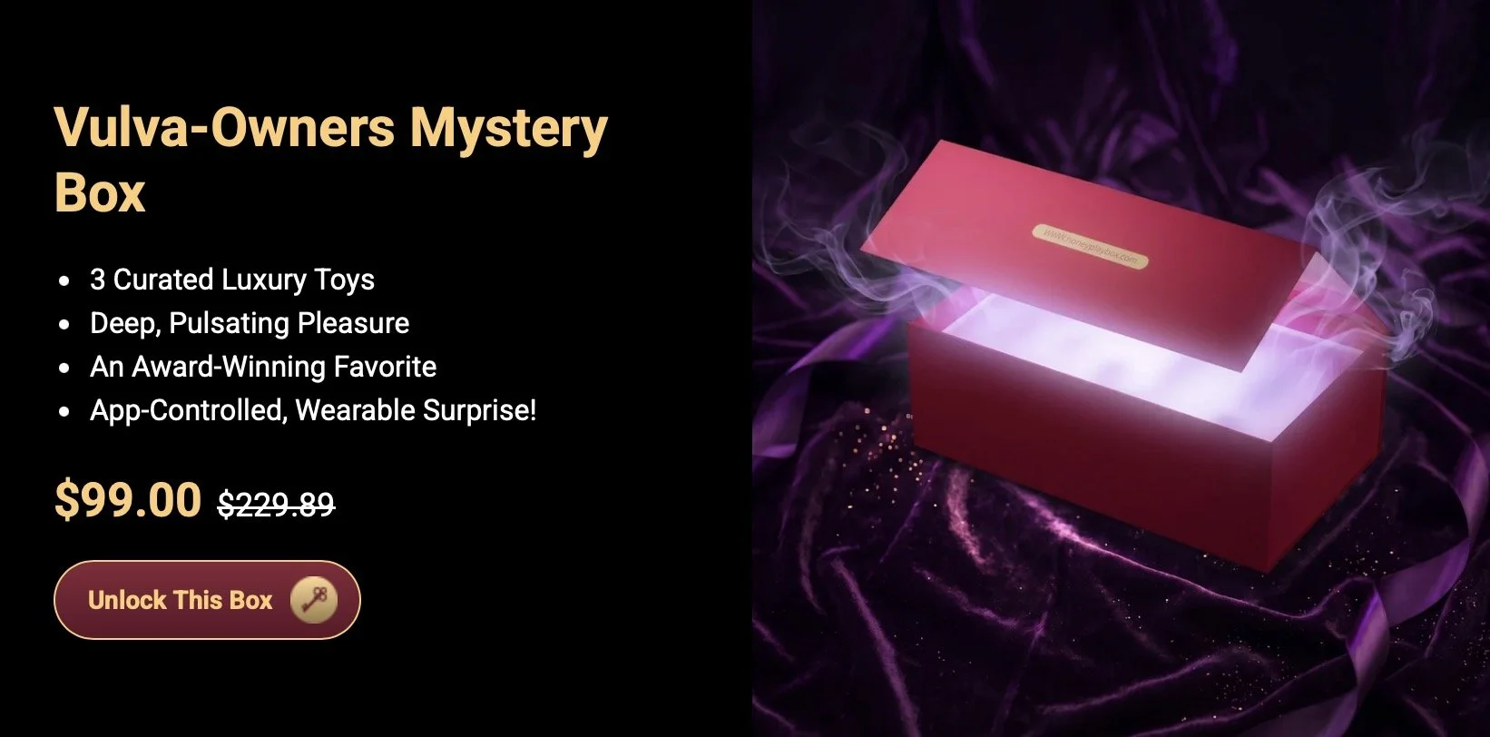 There can be only one - well, unless you decide to go triple up and grab all three styles of Honey Play Box’s Mystery Play Boxes styles. From something for the guys, a teaser for the baddies and then the ultimate win-win with a duo set?.jpg
