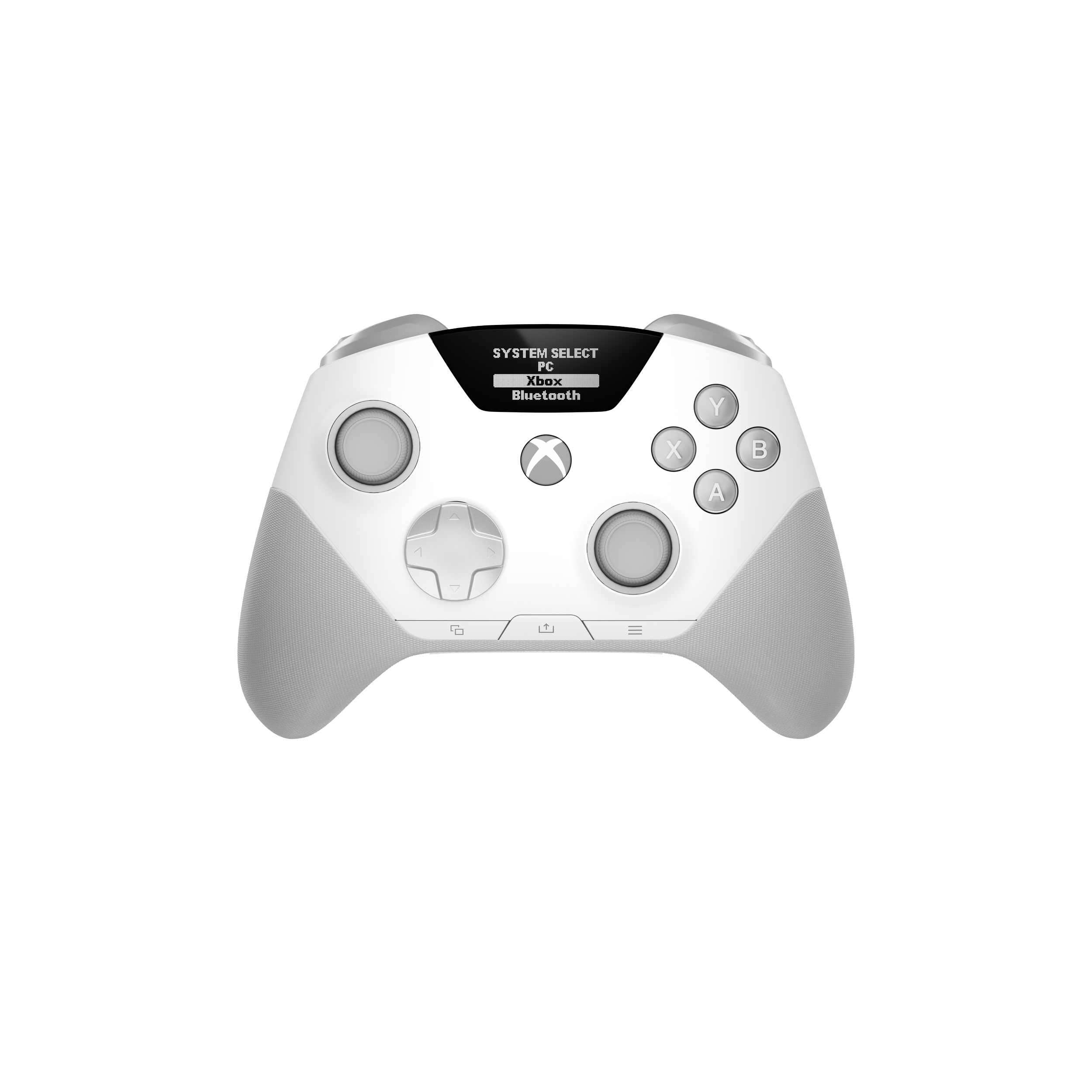 aeon_pro_white_front_oled_system_select.png