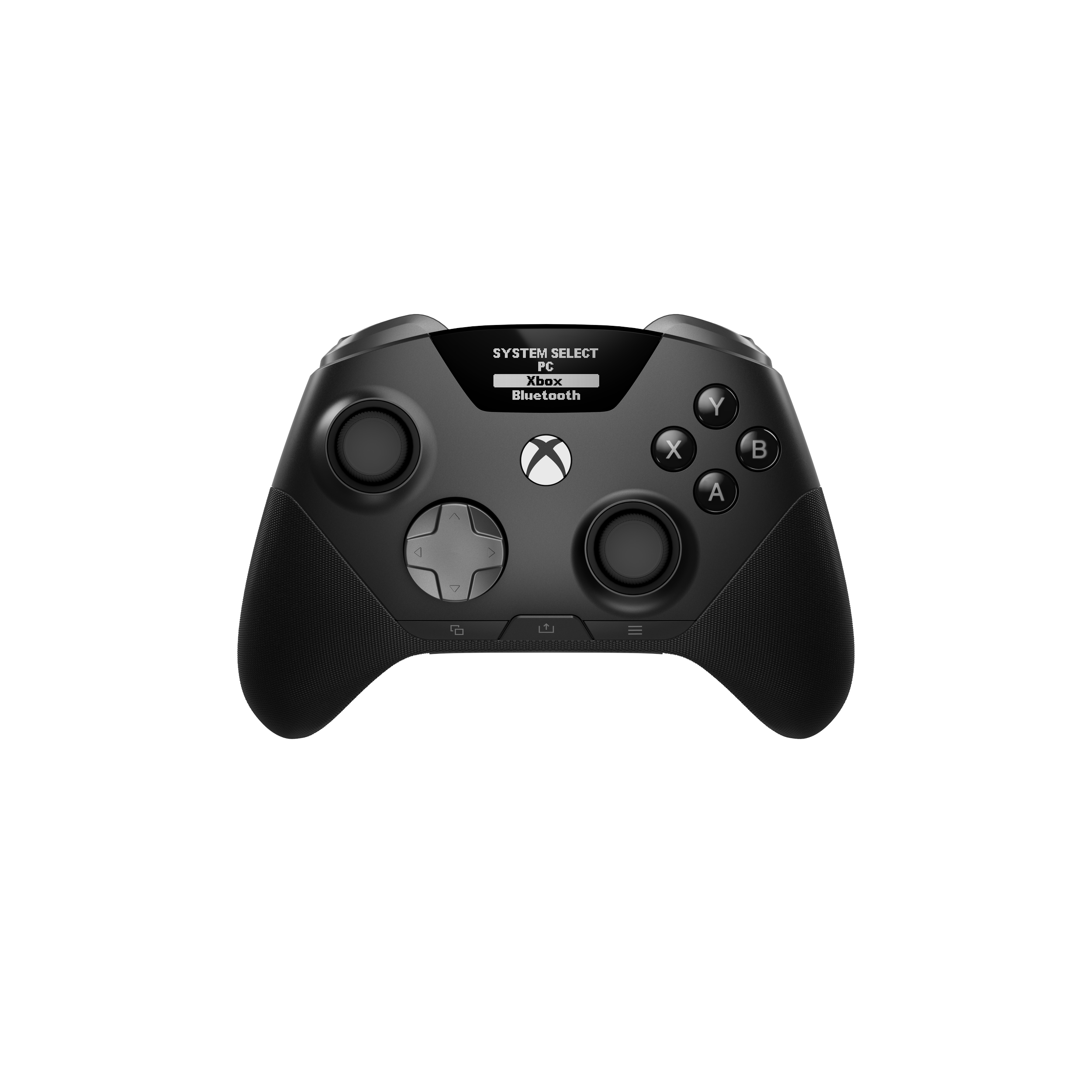 aeon_pro_black_front_oled_system_select.png