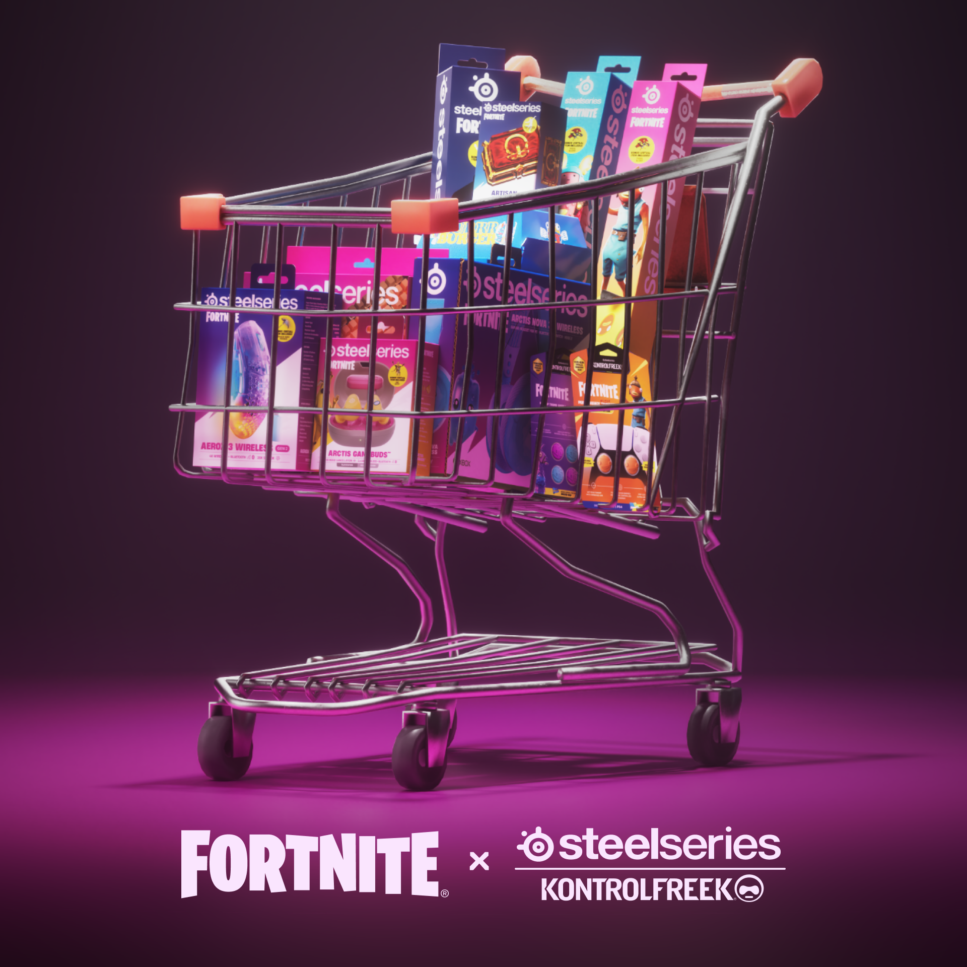 Fortnite x SteelSeries x KontrolFreek Cart Sq.png