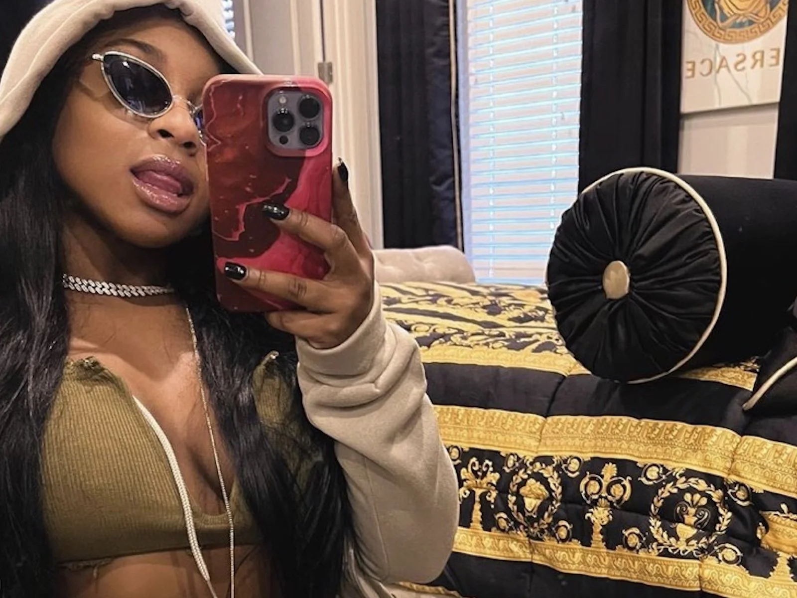 Reginae Carter has embraced the winter temps — Attack The Culture