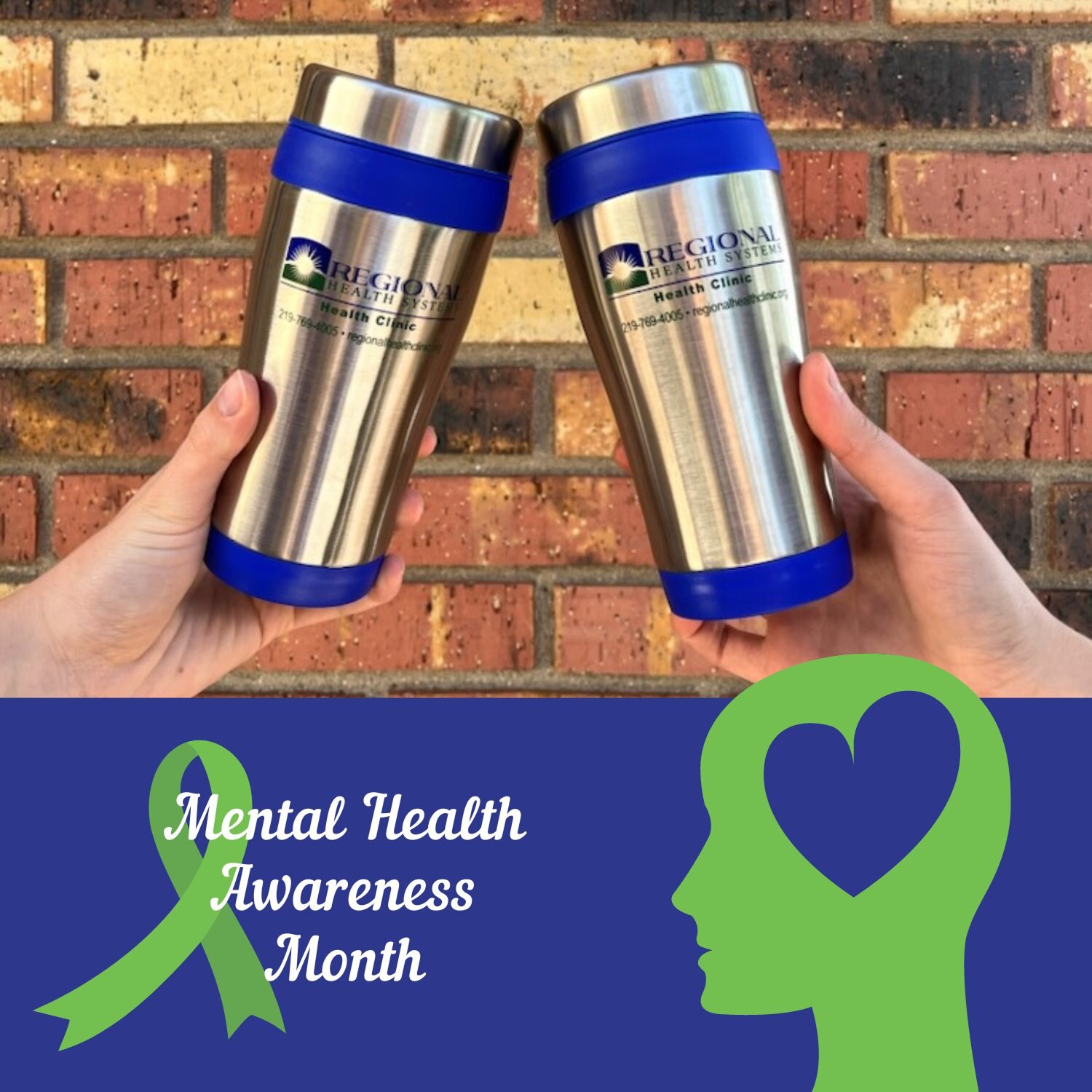 May is Mental Health Awareness Month! 

Regional Health Systems helps with in Lake County. They offer tools and resources to address all aspects of health for your whole family &mdash; all in a safe and supportive environment. One of the ways that th