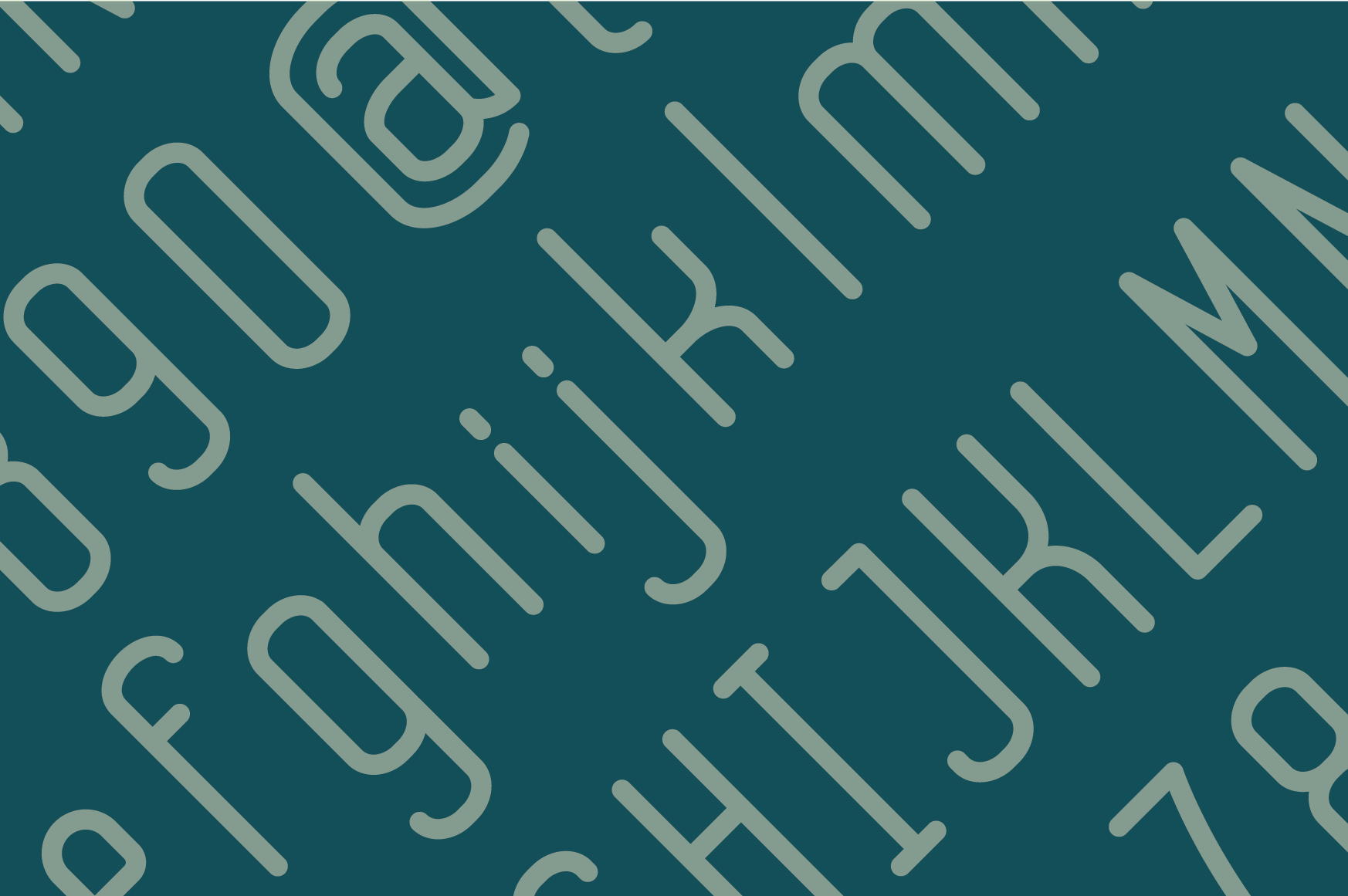 Typeface: Icon Rounded