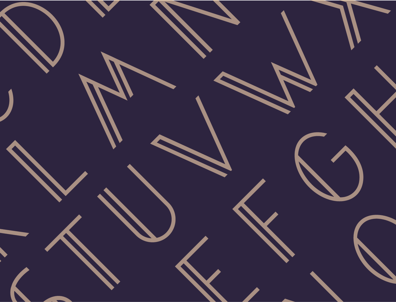 Typeface: Modern Theater