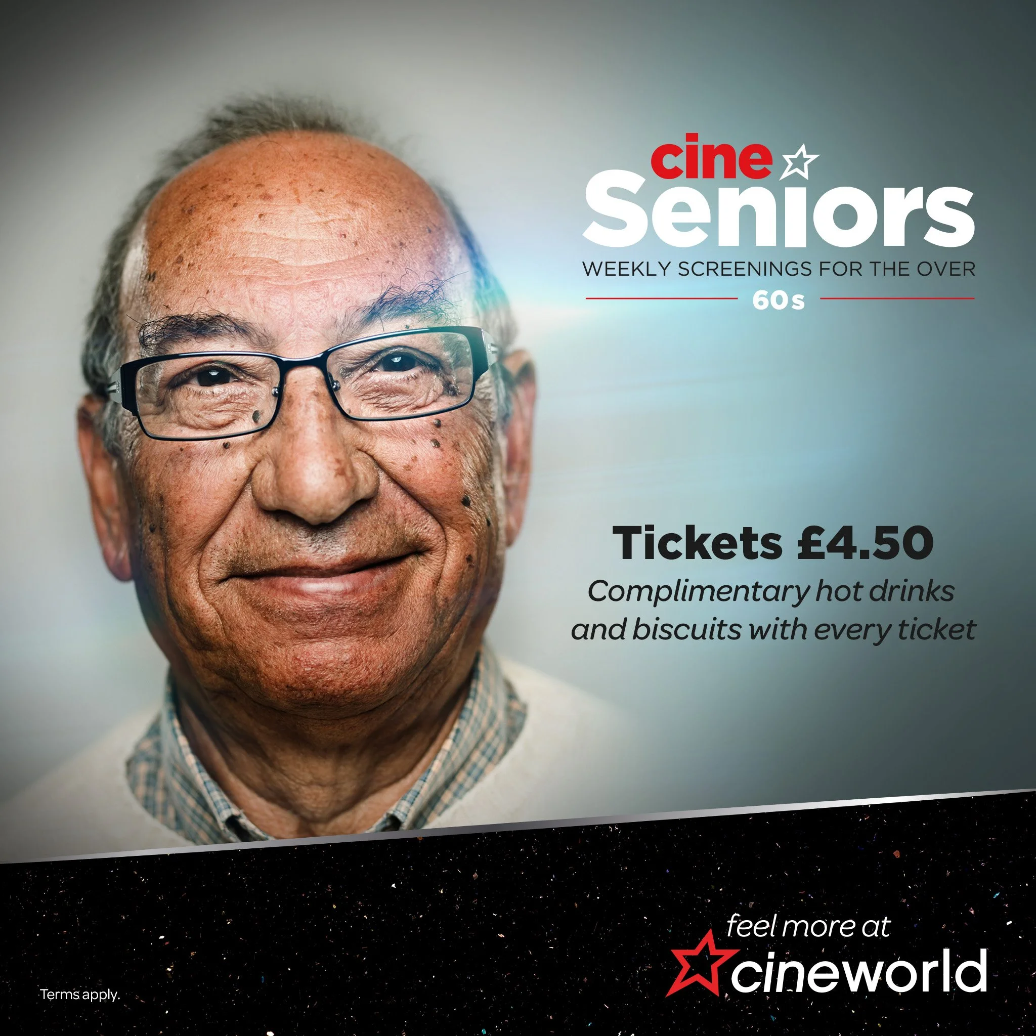 New Cineworld Offer for Senior Citizens 