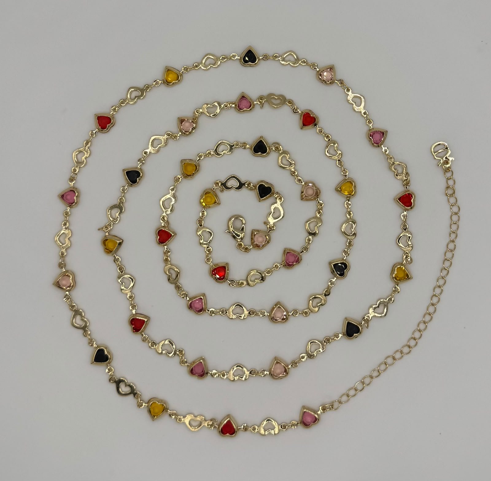 Vibrant Heart Waist Chain