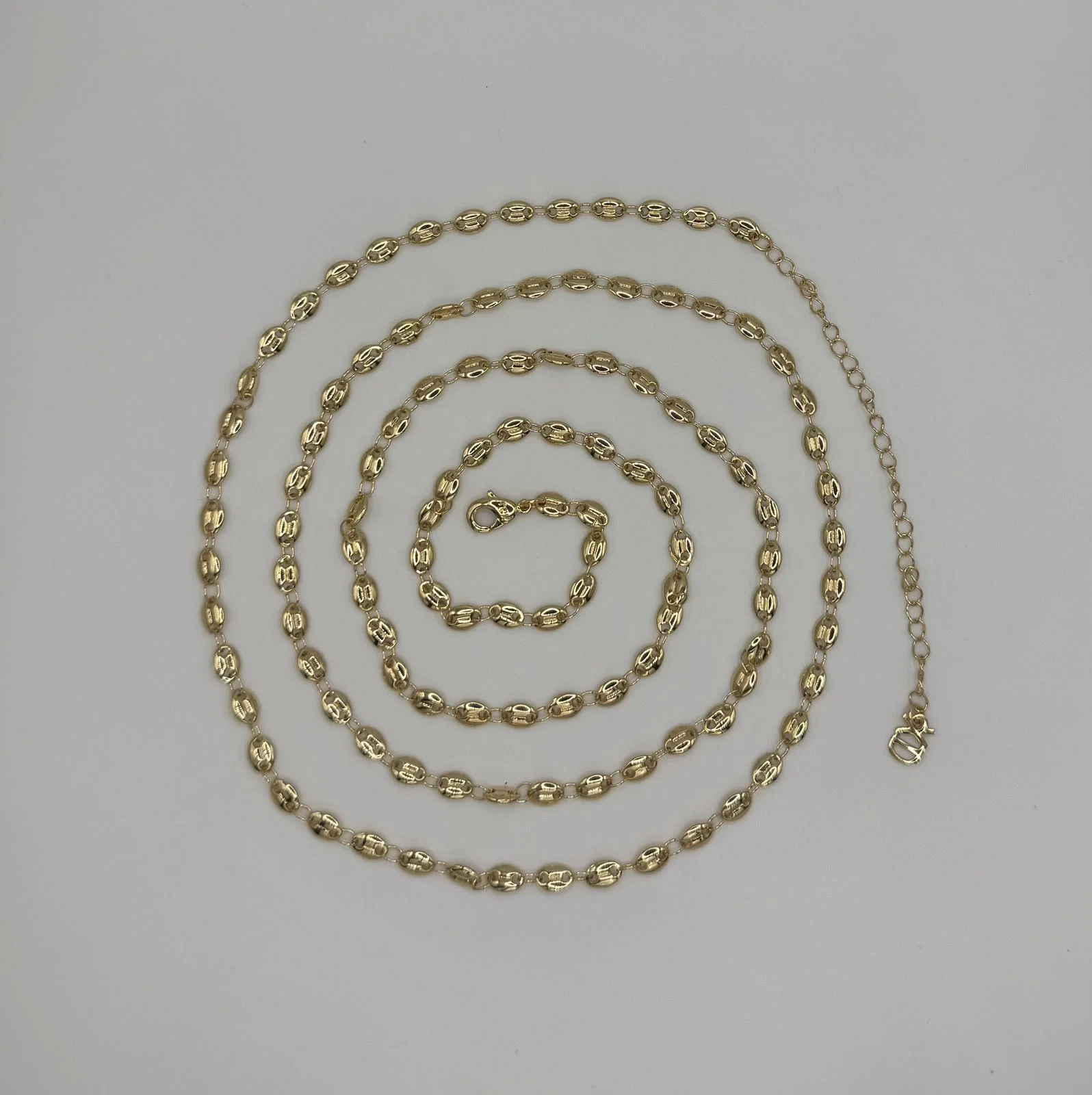 Golden Bean Glow Waist Chain