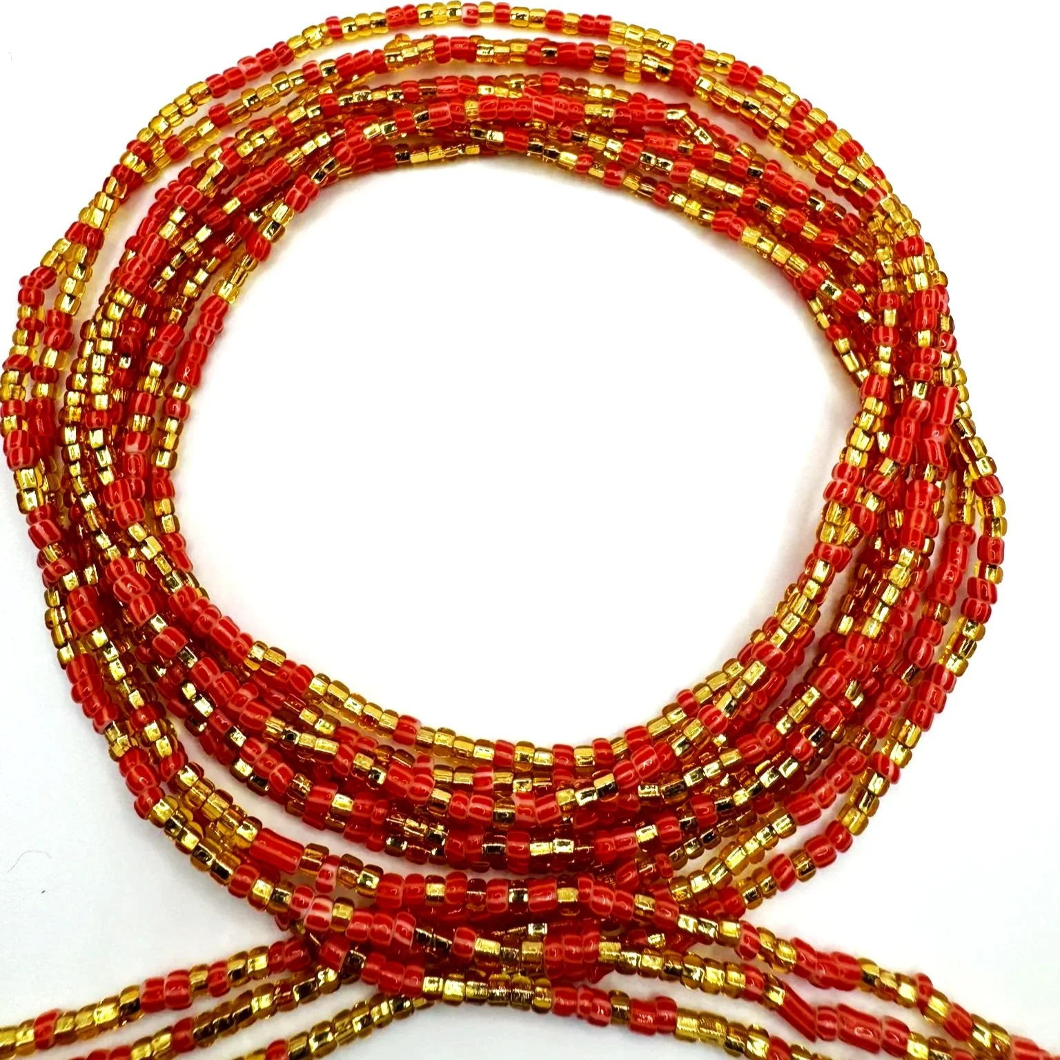 Golden Amber Waist Beads
