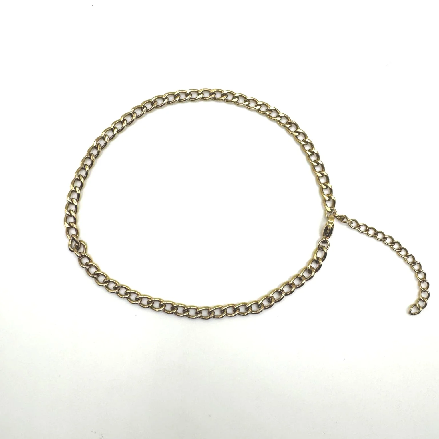 Classic Gold Chain Anklet -.jpg