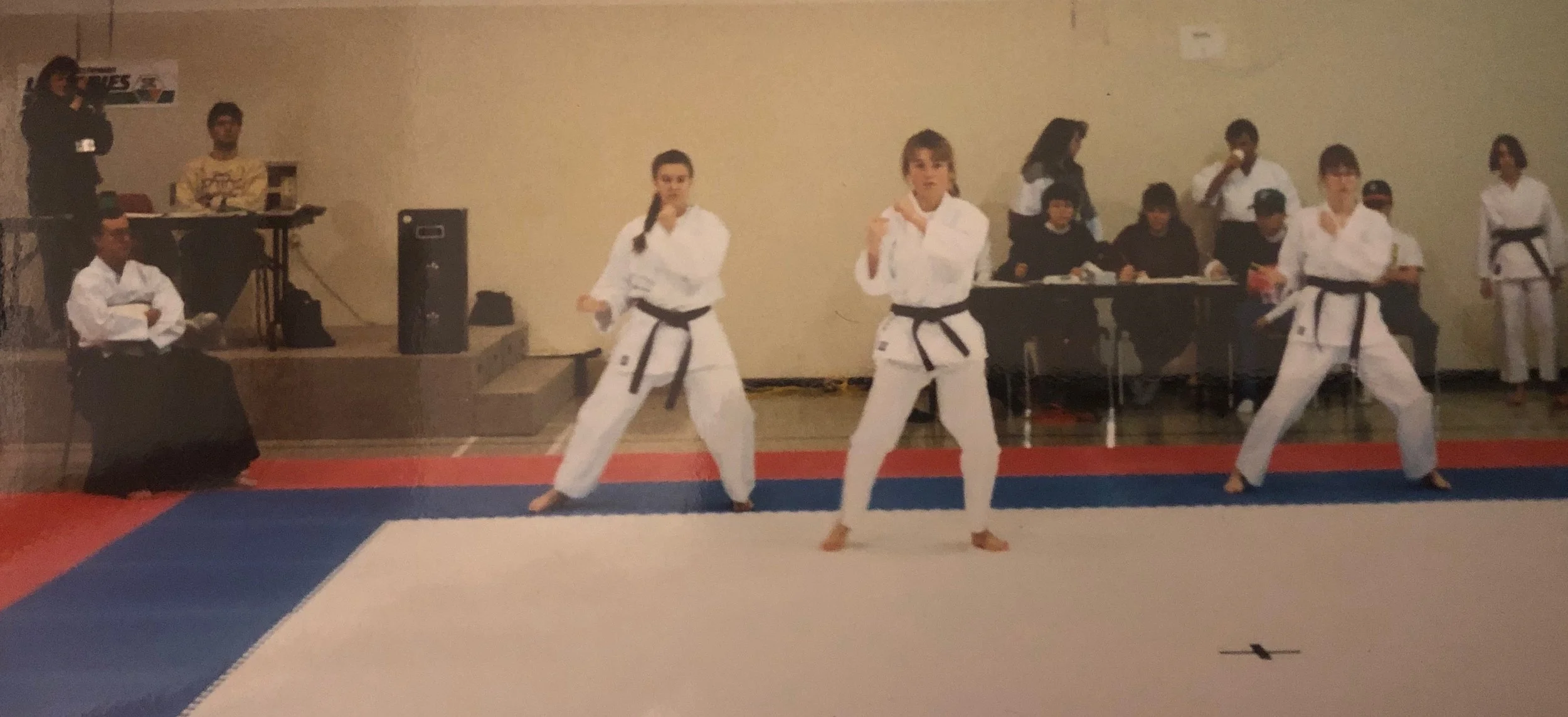 14-17 years Team Kata - Saskatchewan competition