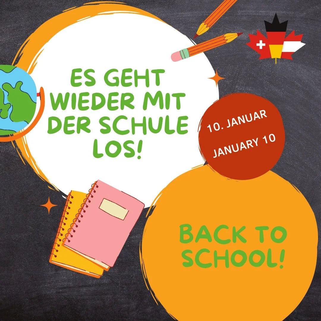 Wir w&uuml;nschen all unseren Sch&uuml;lerinnen und Sch&uuml;lern sowie unserem gro&szlig;artigen Lehrerteam ein gesundes und erfolgreiches neues Jahr.

Diesen Samstag starten wir wieder in den Schulbetrieb &ndash; wir freuen uns auf euch!
__________