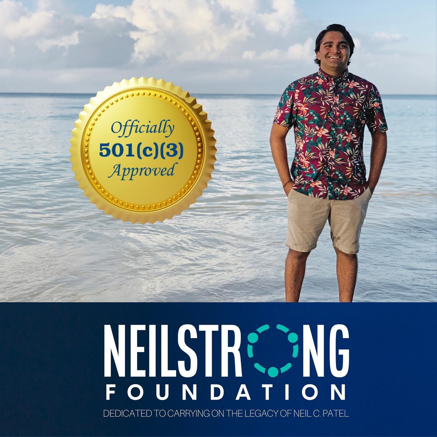 NEILSTRONG Foundation is official! We have been waiting since last year for this moment&hellip;and how incredible that the news came on the weekend that Neil loved most - THON weekend 💙🤍

Neil will remain at the heart of this organization and every