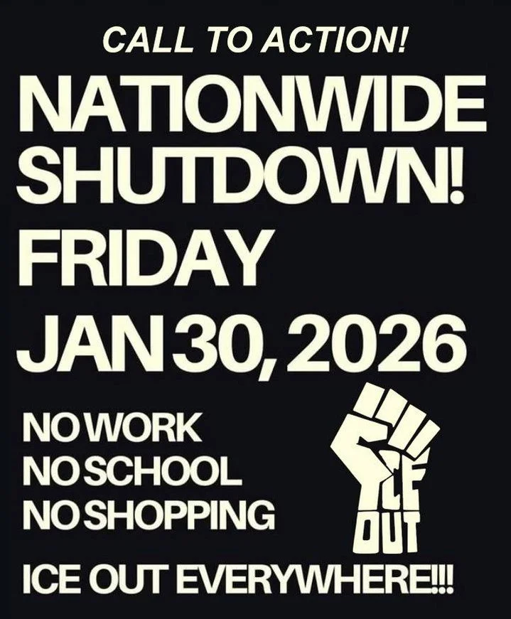 WE STAND WITH MINNEAPOLIS

The Crow&rsquo;s Nest in Maplewood and Eat Crow in Soulard will be closed on Friday, 1/30/26, as part of a nationwide general strike. We do this in solidarity with the people of Minneapolis, and throughout the country, who 