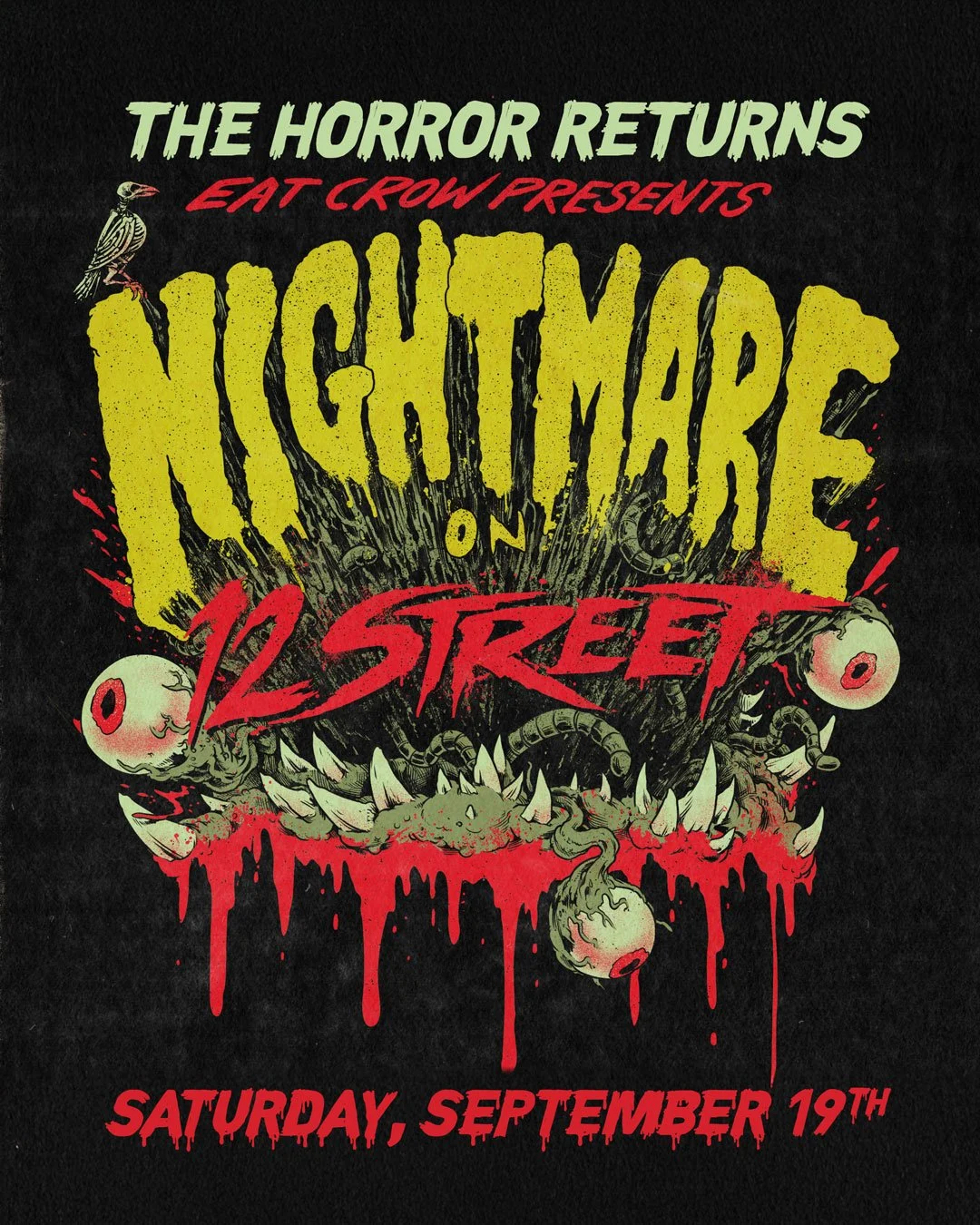 🎃 Get ready for a spine-chilling experience! Nightmare on 12th Street is back and better than ever, returning on Saturday, September 19. Don&rsquo;t miss out on the thrills and chills! 👻

#NightmareOn12thStreet #Soulard #StLouisEvents #STLNightlife