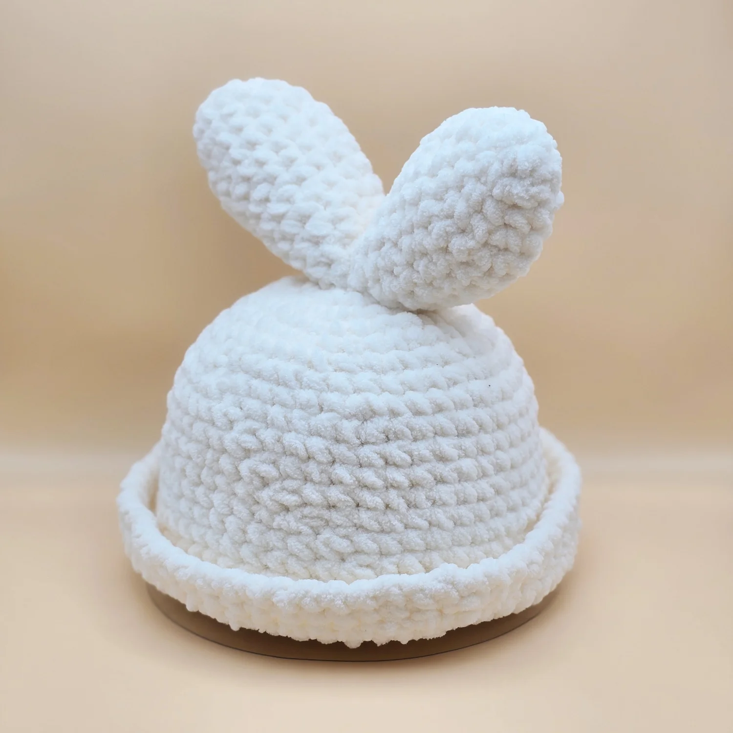 Drop 2: Cream Bunny Hat — DREAMREALM display picture 2