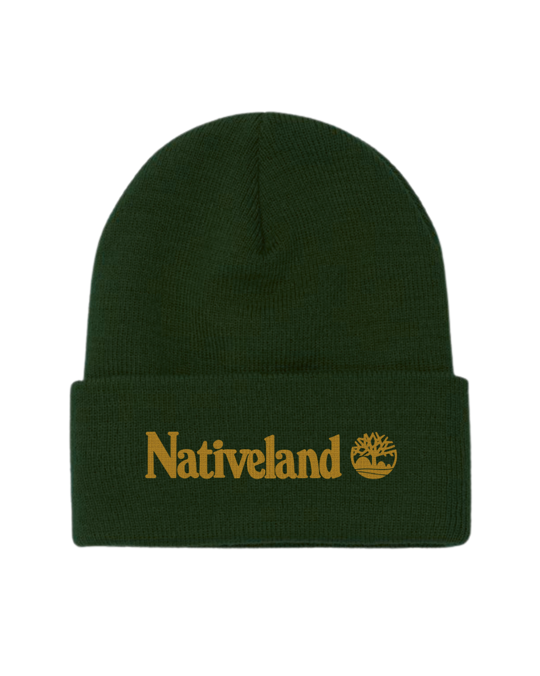"Nativeland" Beanie (Green)