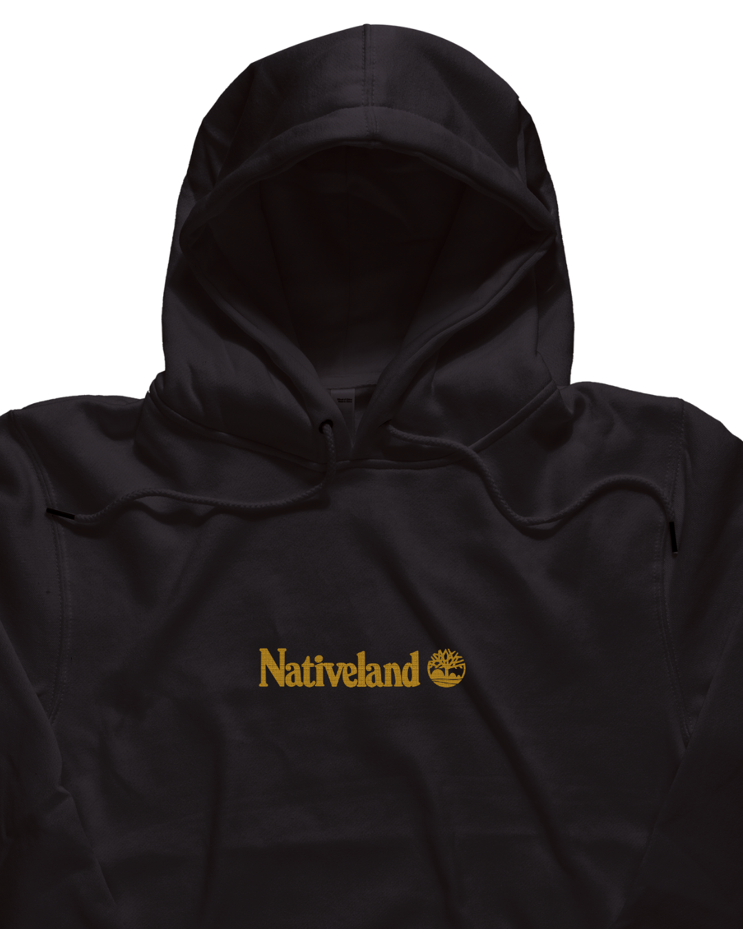 "Nativeland" Hoodie (Black)