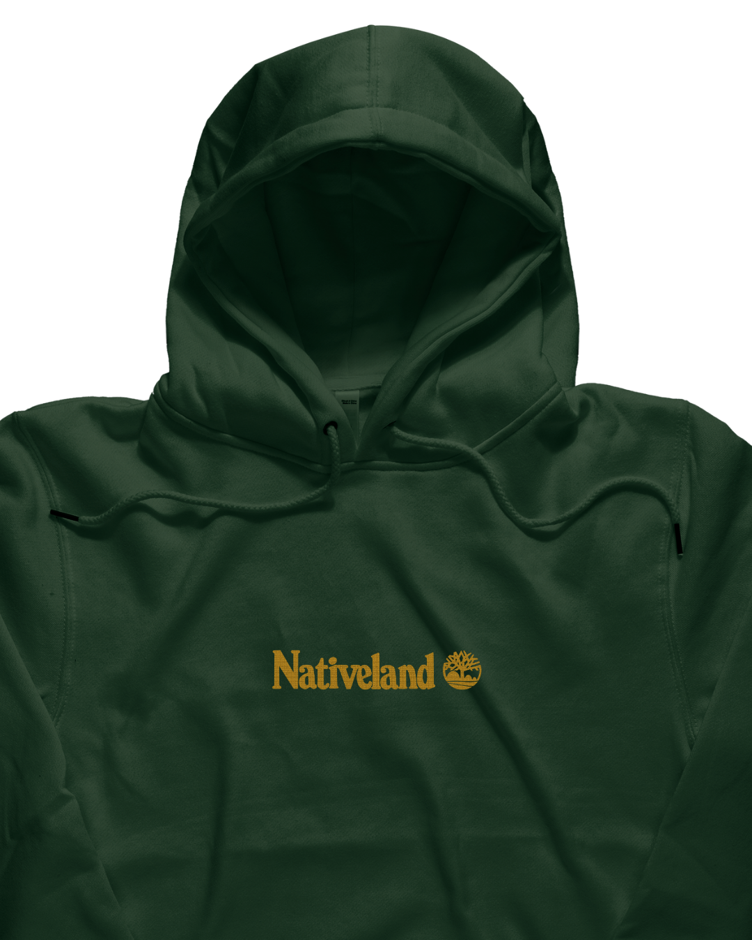 "Nativeland" Hoodie (Green)