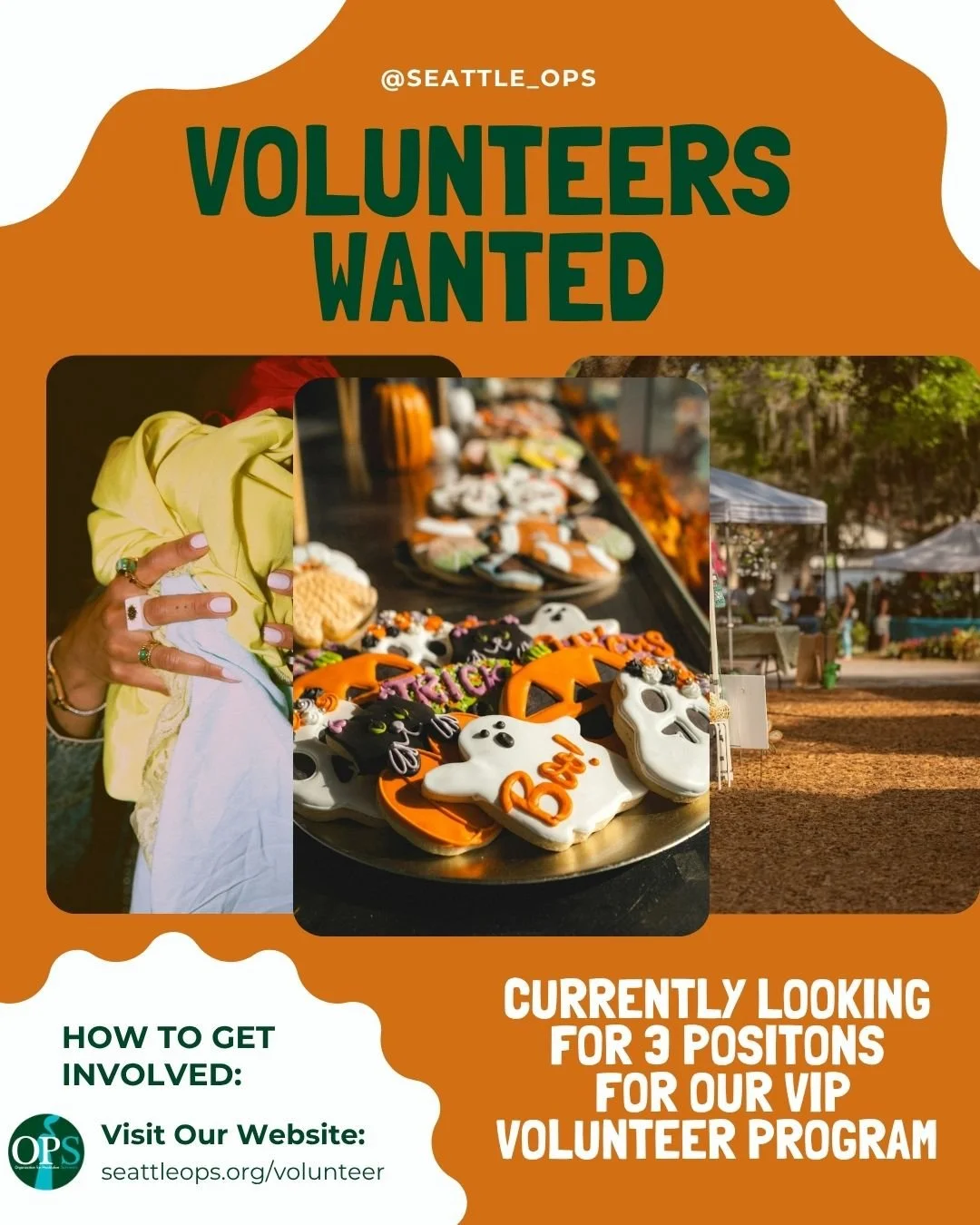 ✨ Join the OPS Volunteer Team! ✨

We&rsquo;re looking for passionate volunteers to make a difference in our community. 

Whether you&rsquo;re organizing the OPS Shop, serving meals, supporting youth activities, or engaging in outreach and tabling eve