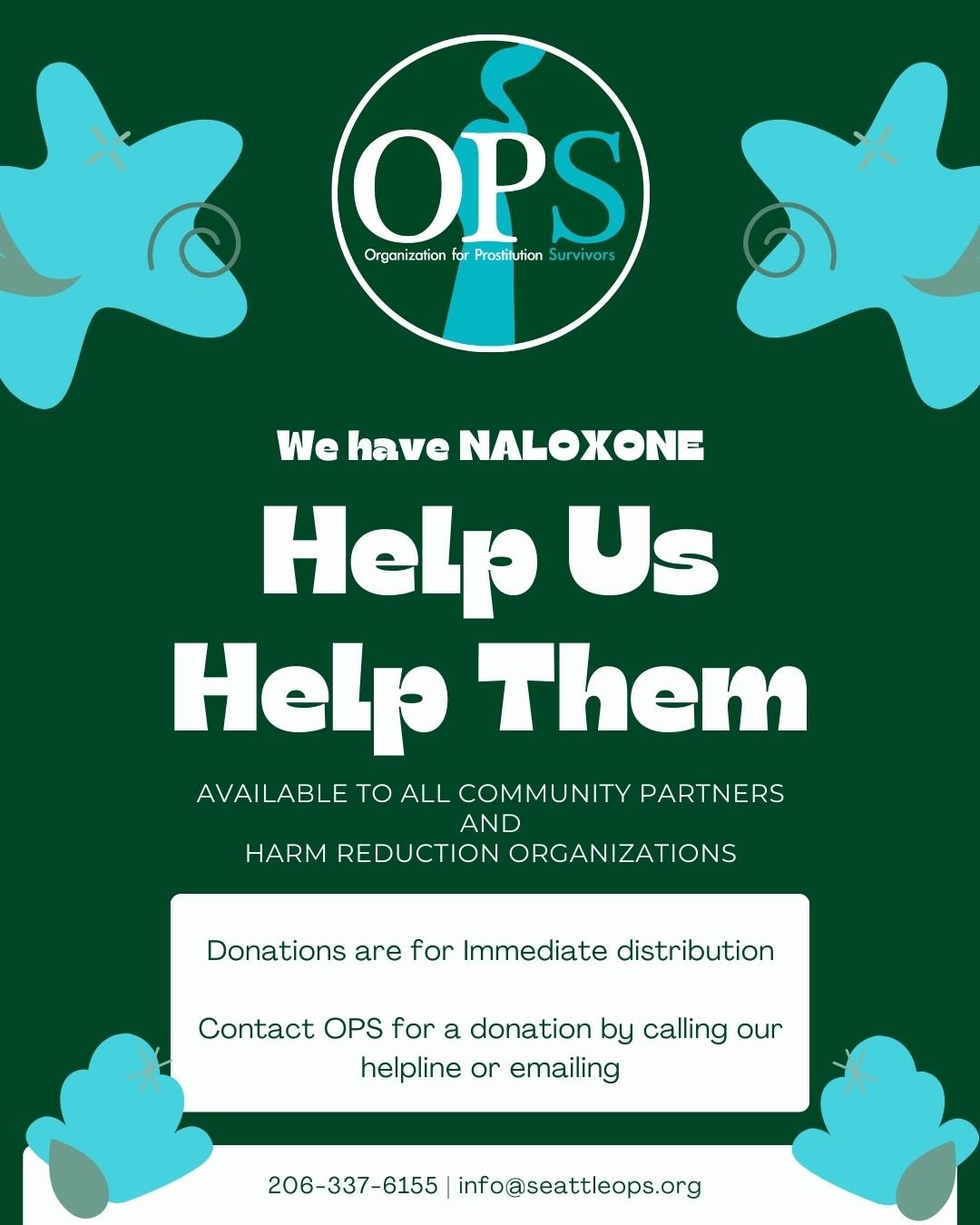 Big News! 

Thanks to a generous donation from @end.overdose , we&rsquo;ve got a significant amount of Naloxone ready for *immediate distribution* to our community partners. 

🙌 If you or someone you know is in need of Naloxone kits (2 doses per uni