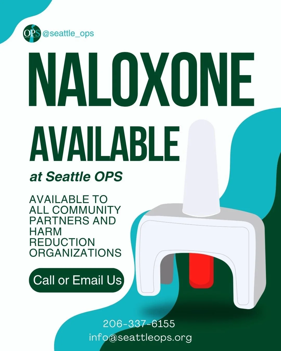 Thanks to a generous donation from @end.overdose , we&rsquo;ve got a significant amount of Naloxone ready for *immediate distribution* to our community partners.

🙌 If you or someone you know is in need of Naloxone kits (2 doses per unit), get in to