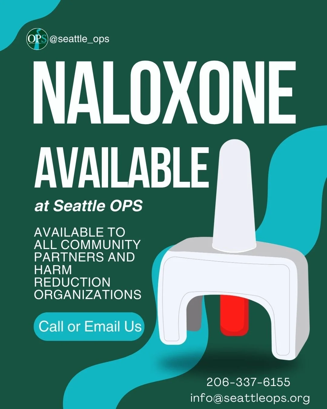 Thanks to a generous donation from @end.overdose , we&rsquo;ve got a significant amount of Naloxone ready for *immediate distribution* to our community partners.

🙌 If you or someone you know is in need of Naloxone kits (2 doses per unit), get in to