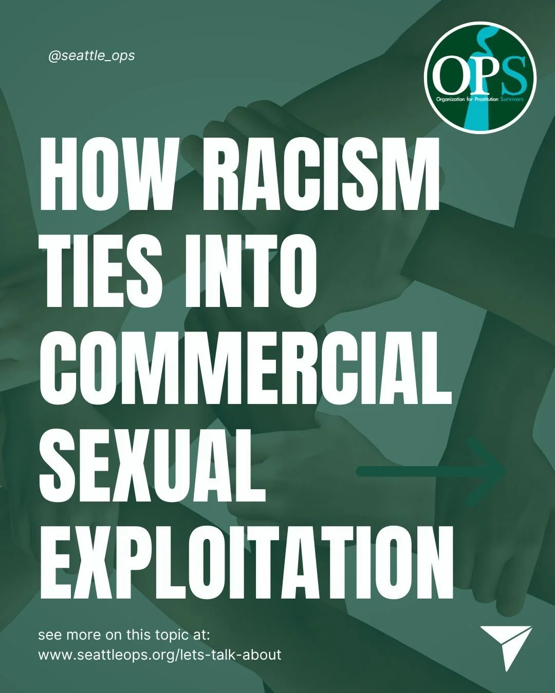 57.5% of juvenile arrests for prost*tution involve Black children, and 40% of s*x trafficking survivors are Black women. 

These stark figures shed light on the underlying cycles of abuse, partner violence, and systemic injustices deeply entrenched i