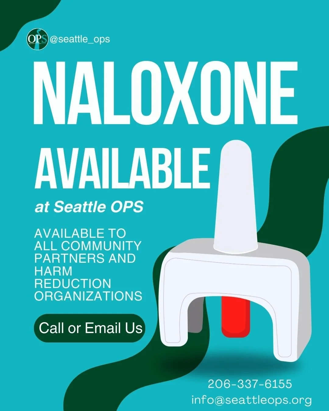 Thanks to a generous donation from @end.overdose , we&rsquo;ve got a significant amount of Naloxone ready for *immediate distribution* to our community partners.

🙌 If you or someone you know is in need of Naloxone kits (2 doses per unit), get in to