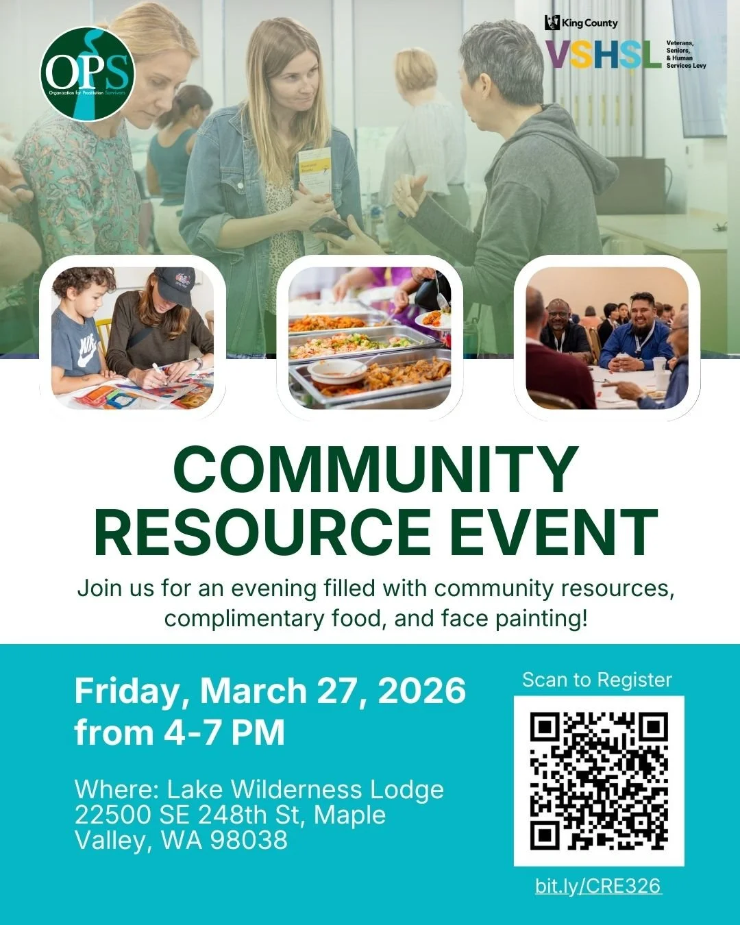We, at OPS, are thrilled to share an evening of connection, learning, and joy at the D9 Community Resource event, hosted by King County VSHSC.

🎨🍽 From exploring valuable community resources to savoring complimentary food and embracing the joy of f