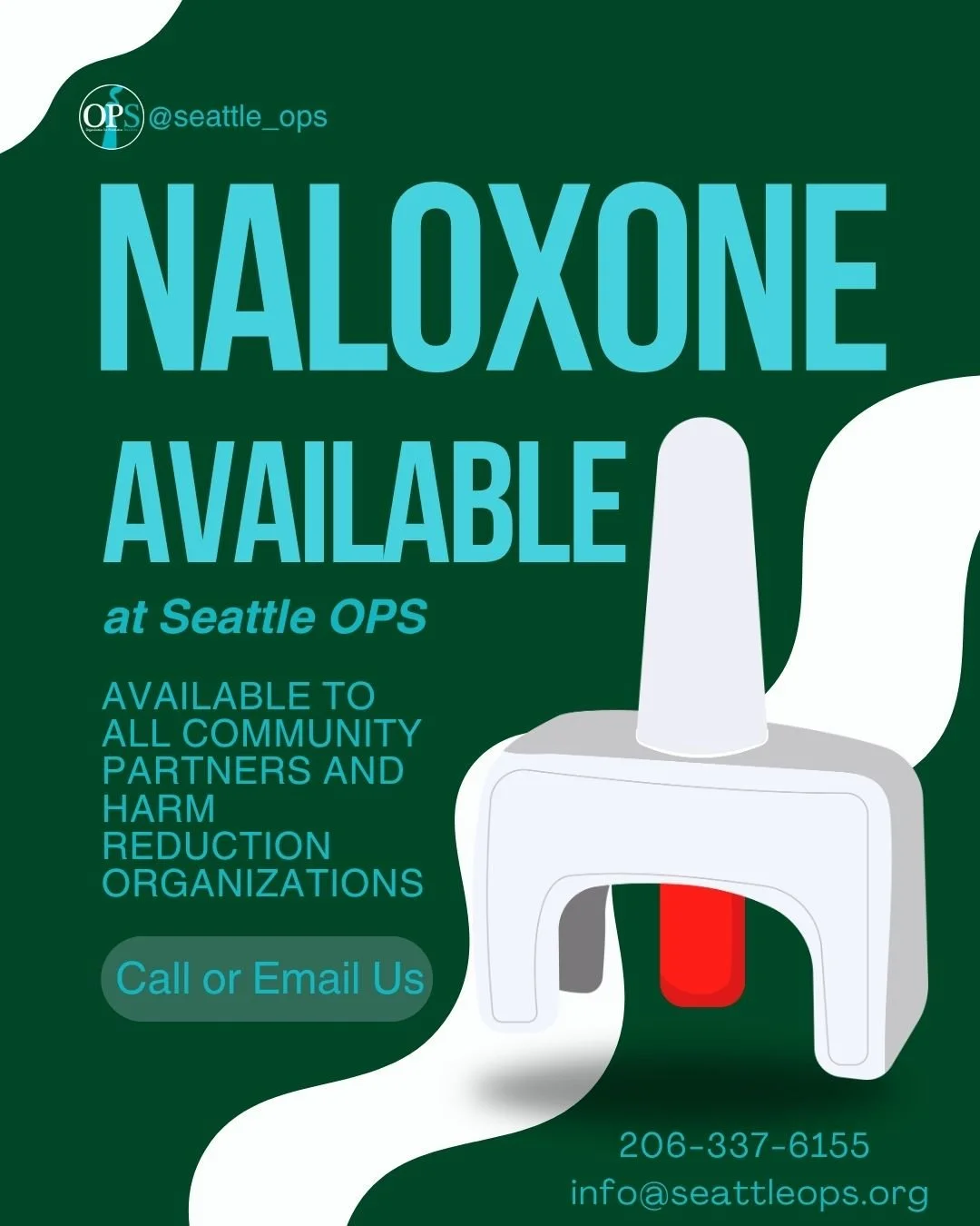Naloxone is a powerful, life-saving tool in the fight against overdose. It represents hope, recovery, and the chance for someone to take another step forward in their healing.

Thanks to a generous donation from@end.overdose , we now have a significa