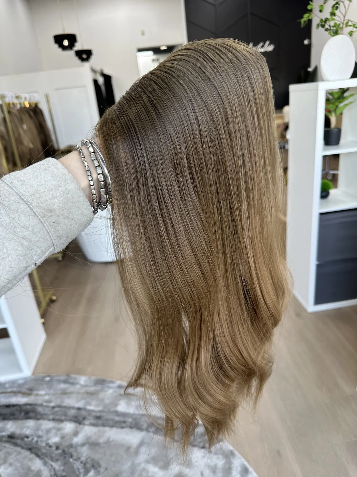 Custom Hair Topper | Hand-Tied European Human Hair