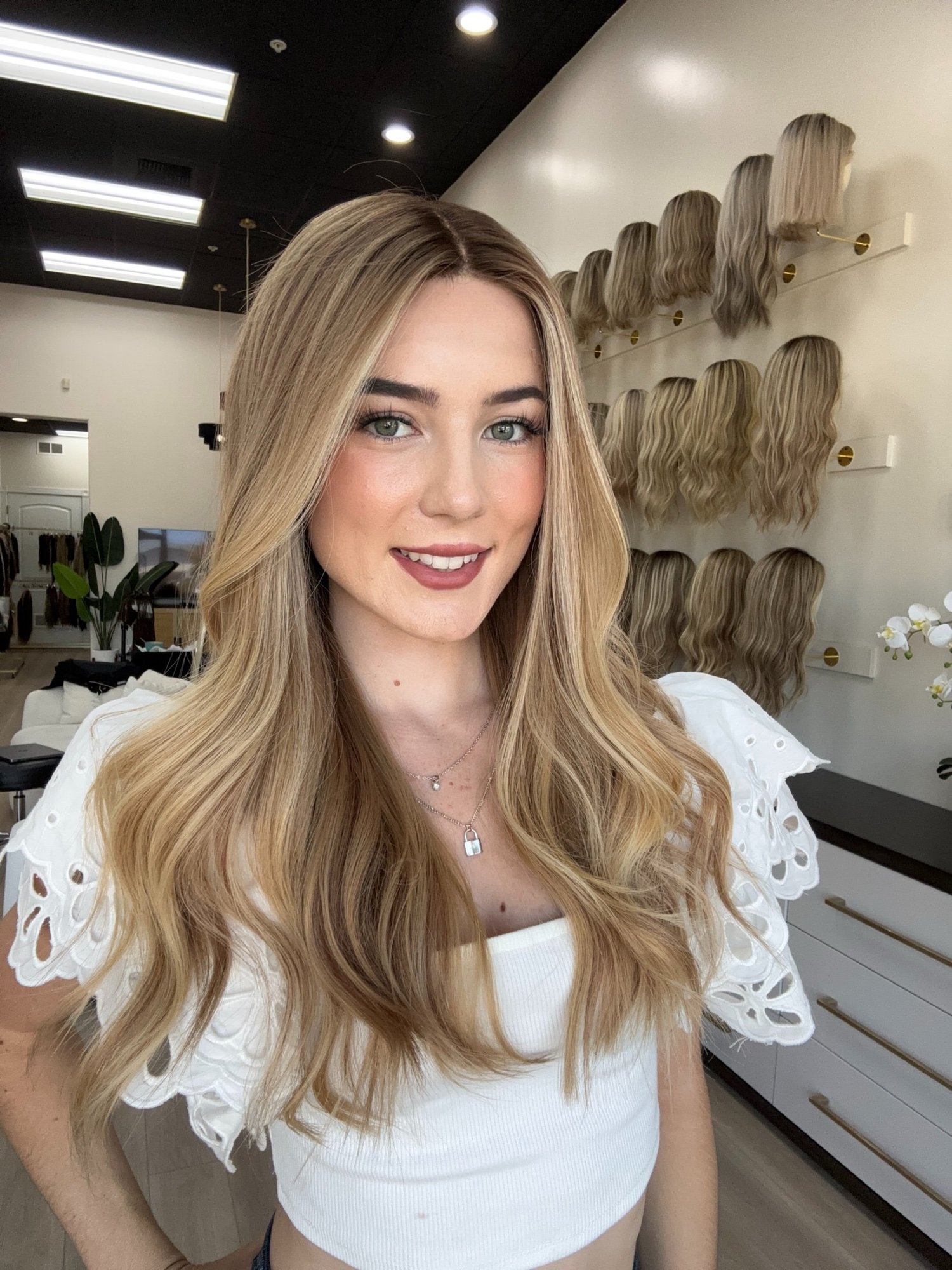 Lace top wig - virgin hair Lace top wig -M - Slavic virgin hair 18 main image 4
