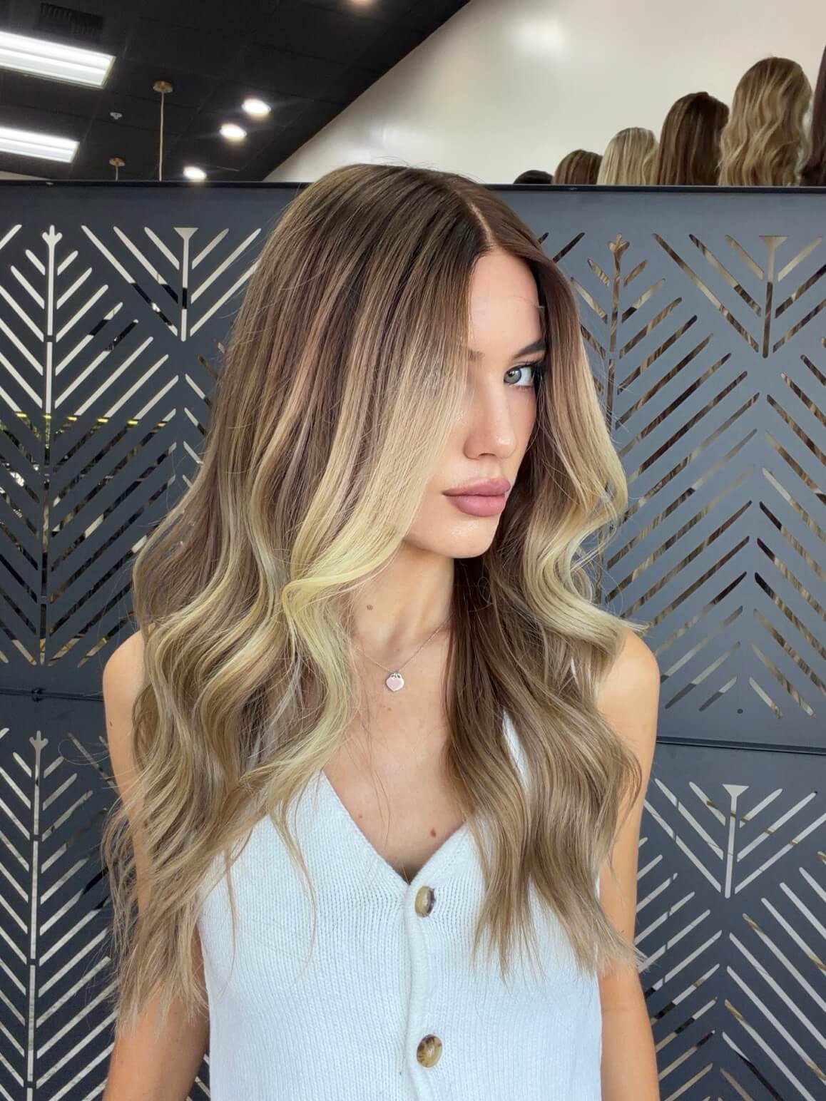 26-inch blonde Slavic human hair wig in Blonde
