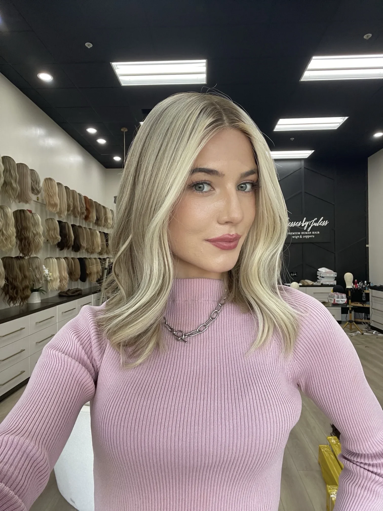 Diamond Lace Top Wig - Premium Human Hair Wigs and Toppers