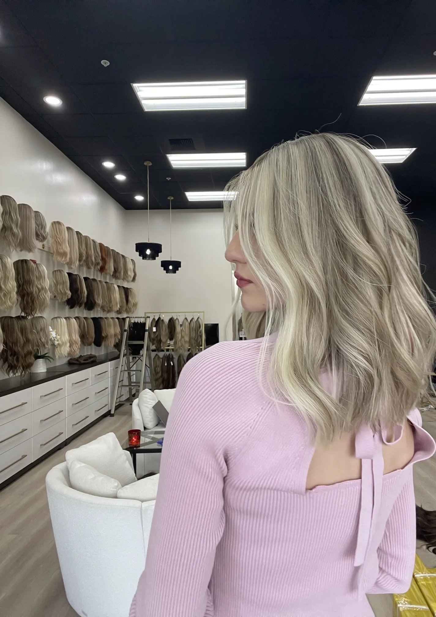 Diamond Lace Top Wig - Premium Human Hair Wigs and Toppers