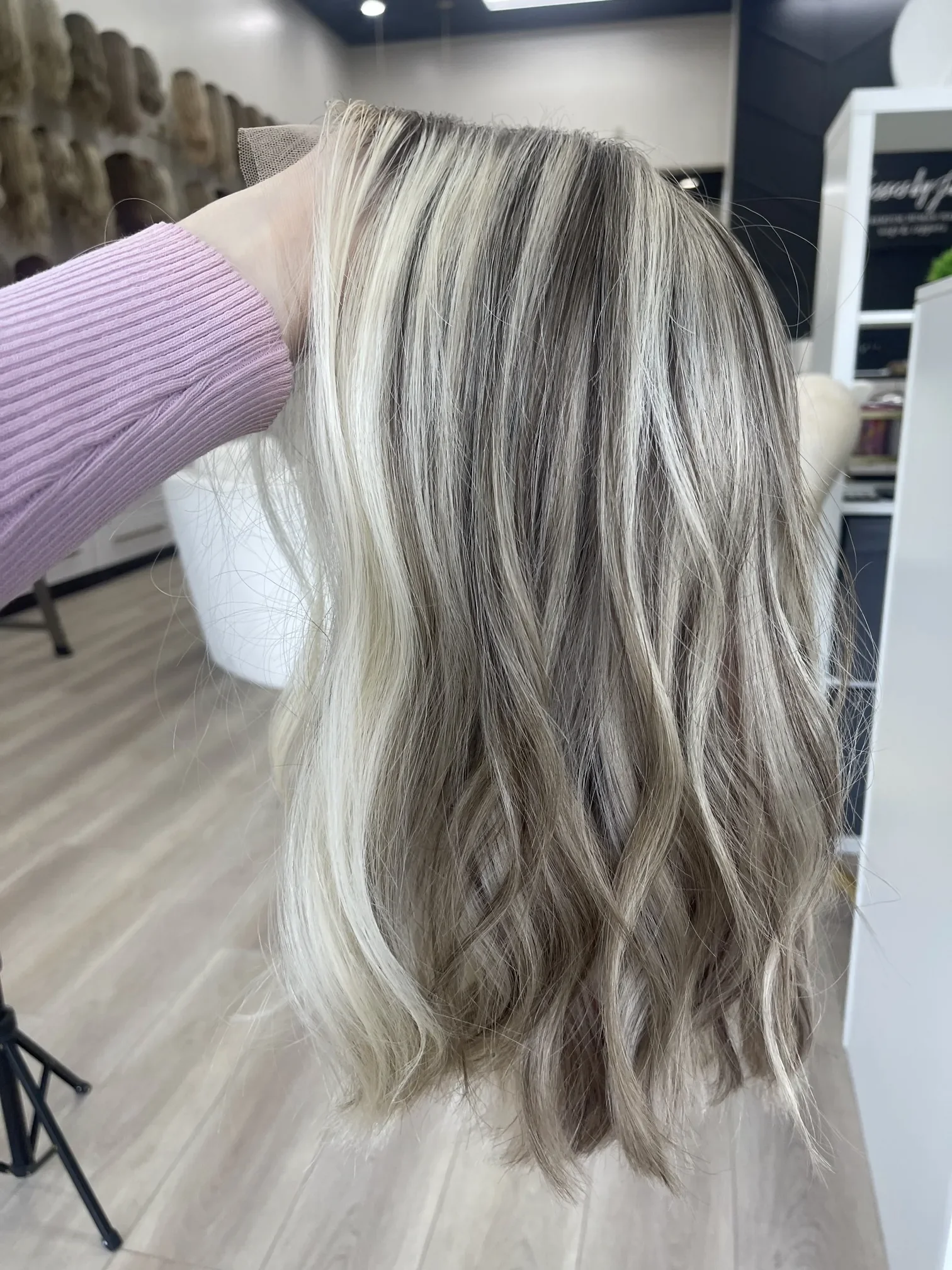 Diamond Lace Top Wig - Premium Human Hair Wigs and Toppers