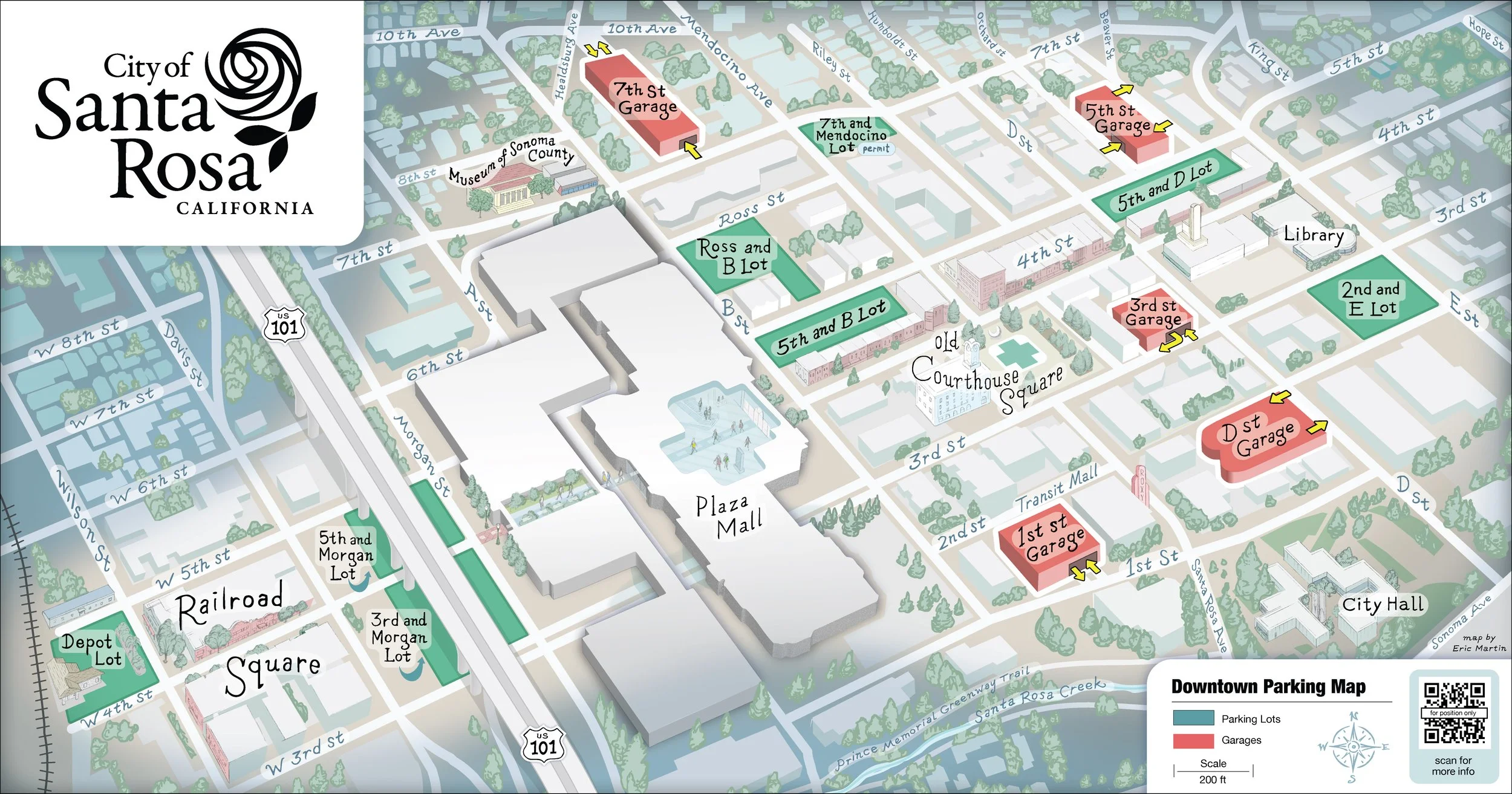 Map for City of Santa Rosa, CA 2026