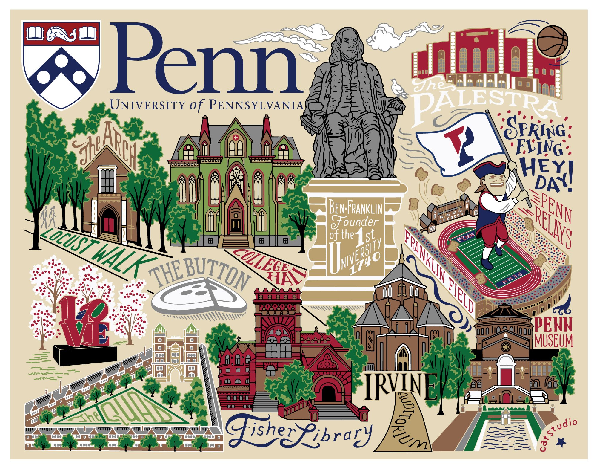 University of Pennsylvania /
design for catstudio