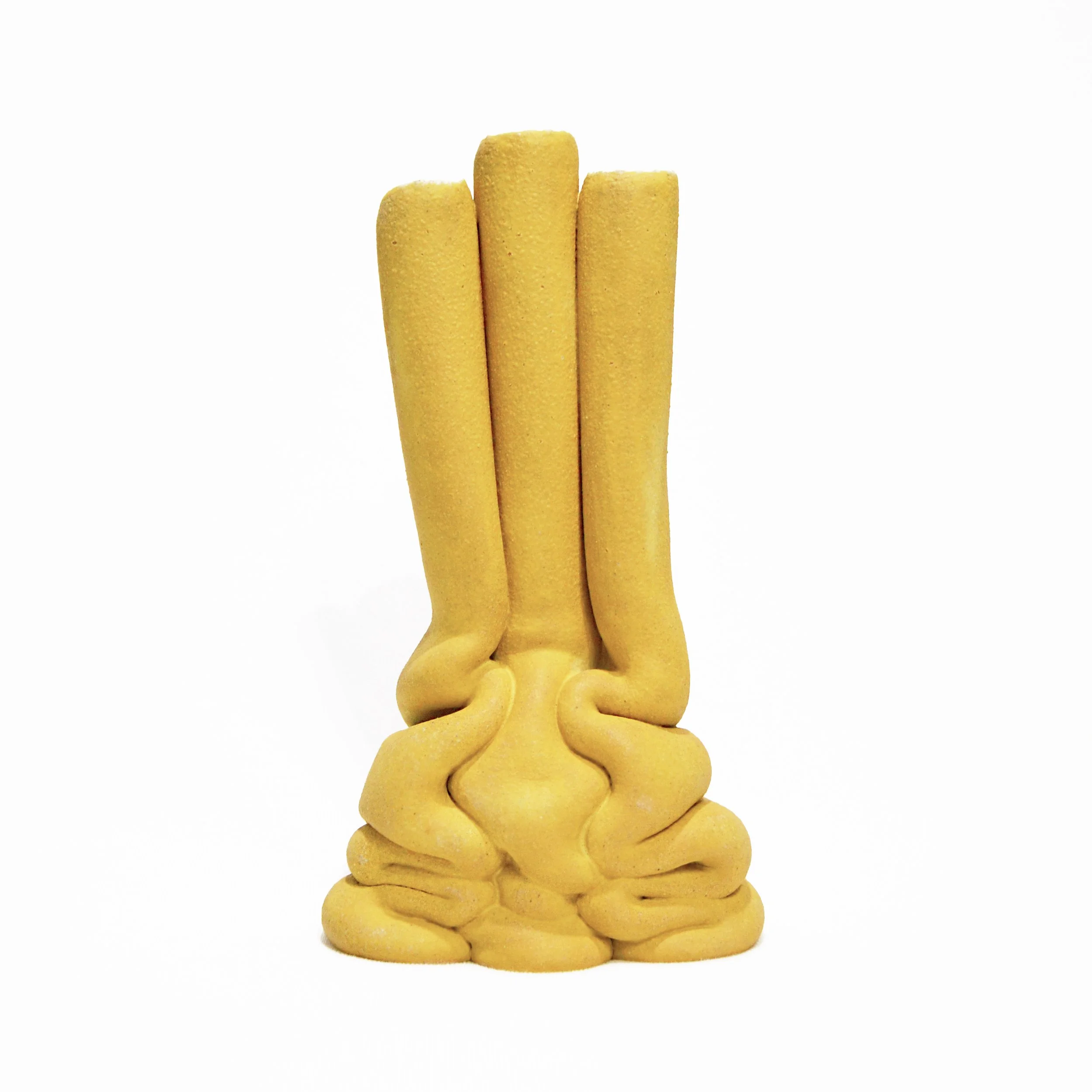 Grayson Fair Tube Vase (Flaxen) 2026 ceramic and glaze 10 x 6 x 3.5 in .jpg