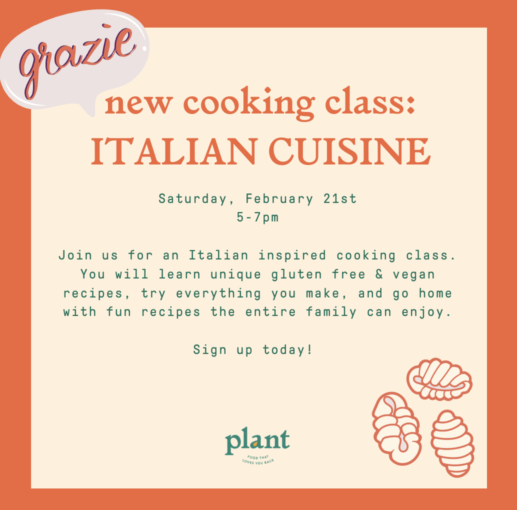 Cooking Class: Italian Cuisine 