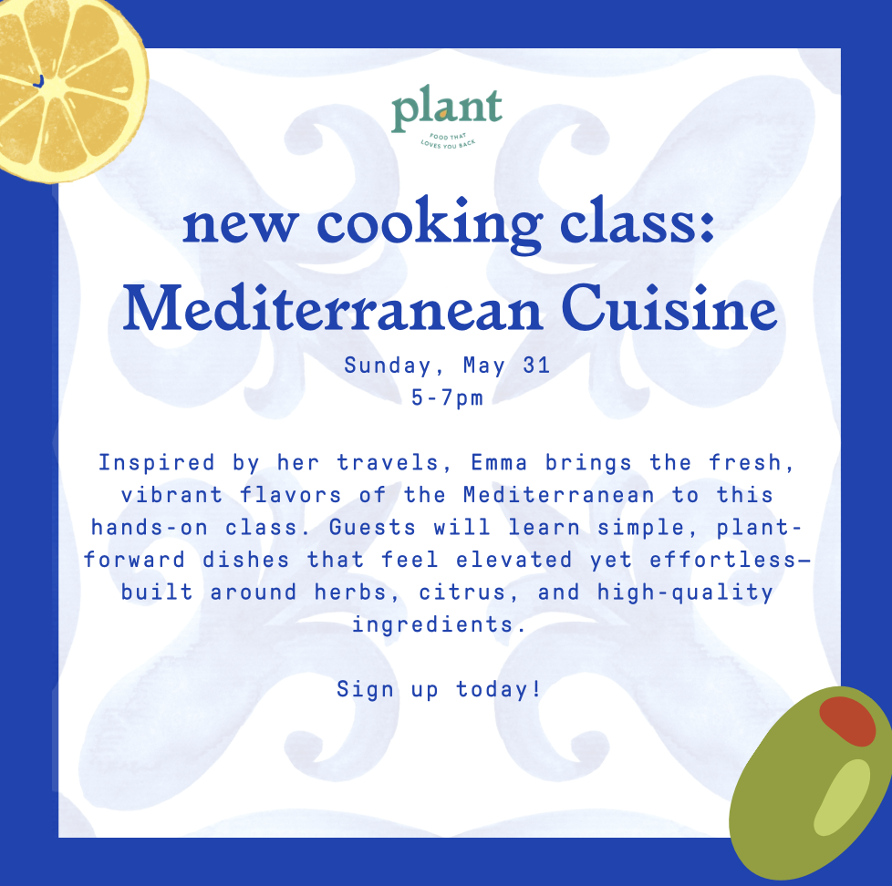 Cooking Class: Mediterranean