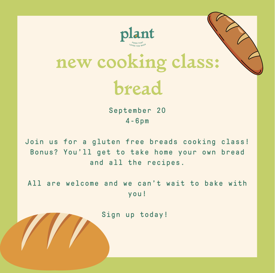 Cooking Class: BREAD