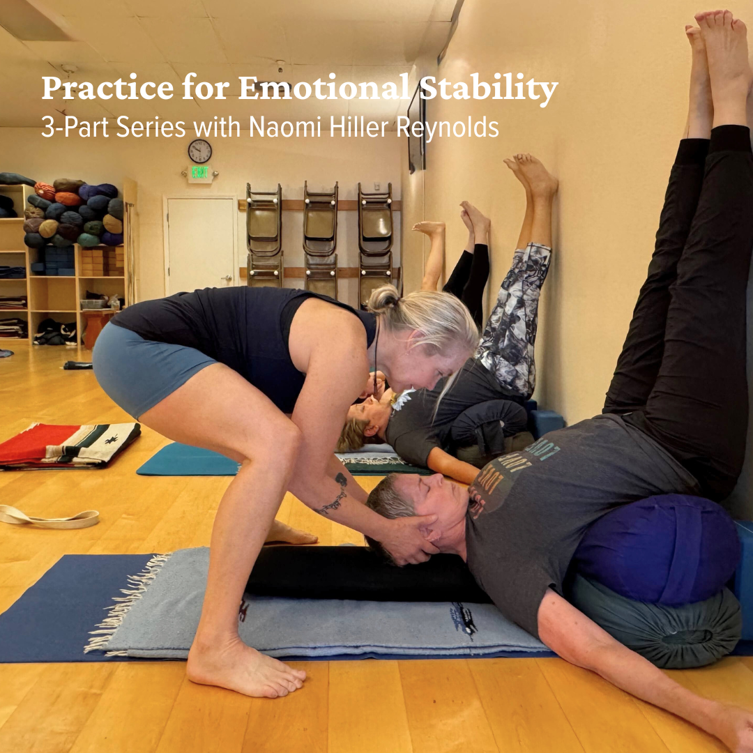 Practice for Emotional Stability - 3-Part Series with Naomi Hiller Reynolds